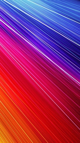 虹色の斜めの光線