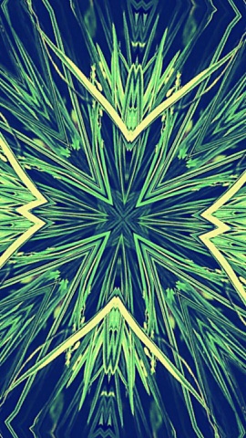 緑の星の万華鏡